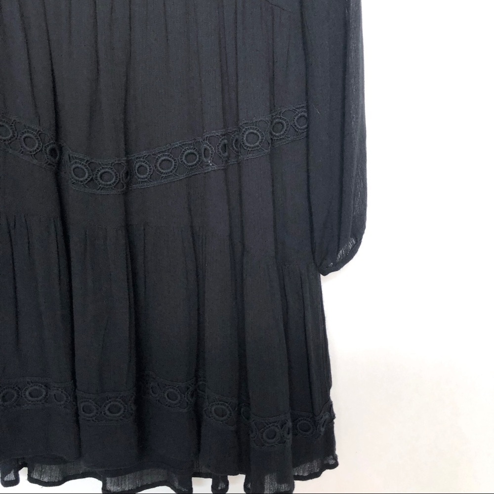 Lovers and Friends Black Babydoll Dress Medium - Picture 3 of 8